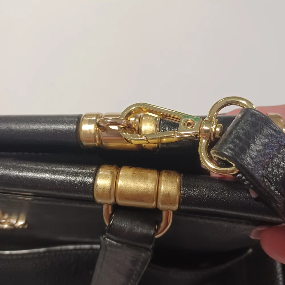 Coach Grace Black Leather Bag - Picture 6 of 13